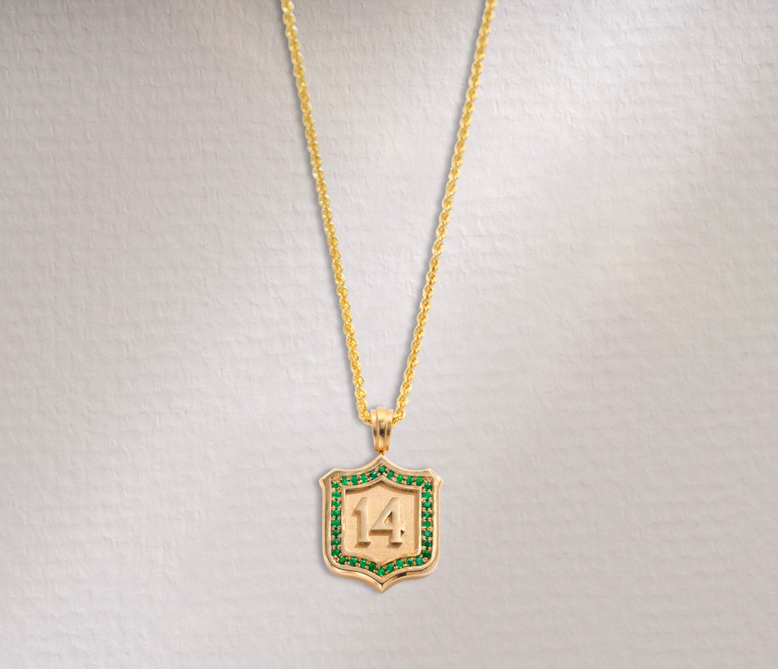 14th Street Pendant | Emerald