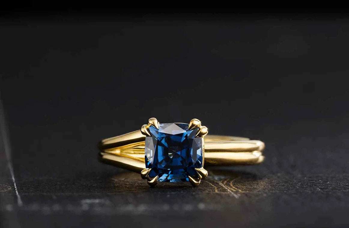 One-of-a-Kind Blue Sapphire Ring