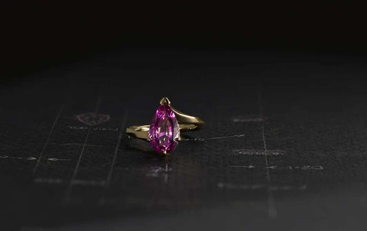 One-of-a-Kind Pink Sapphire Ring