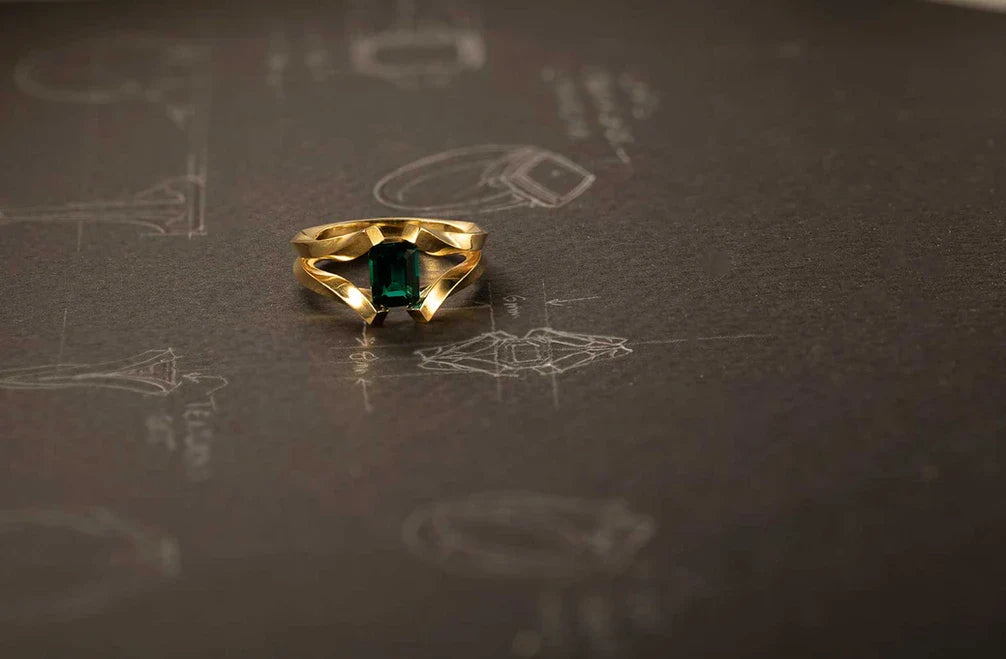 One-of-a-Kind Emerald Ring