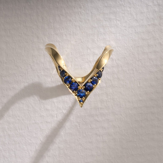 Vanki Ring Blue Sapphire